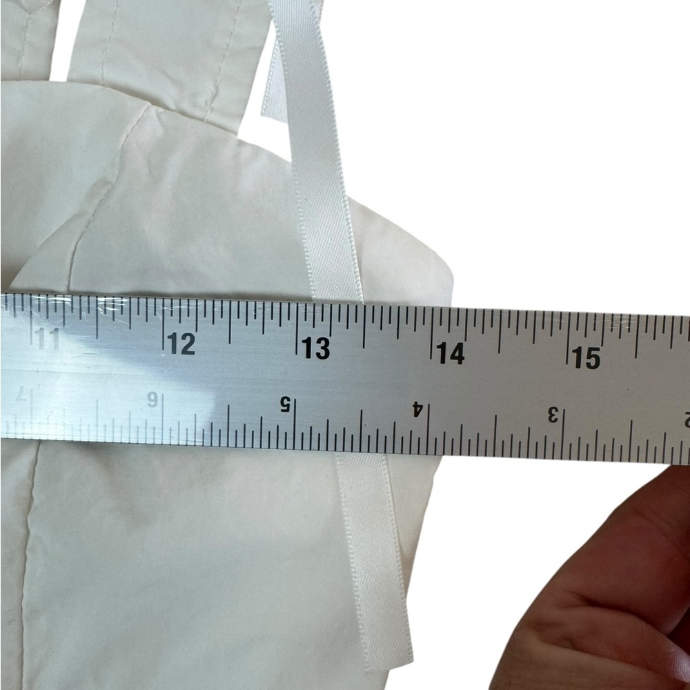 Forever‎ 21 White Tie Shoulder Mini Dress Size M - Picture 7 of 11